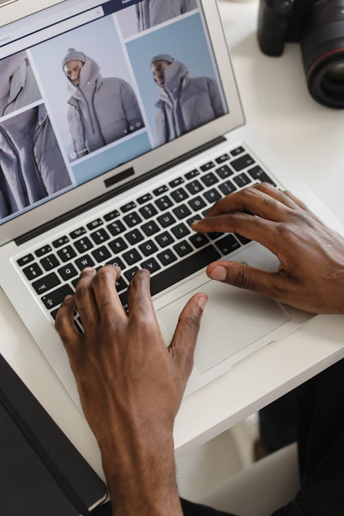 Digital marketing budget planning on a screen