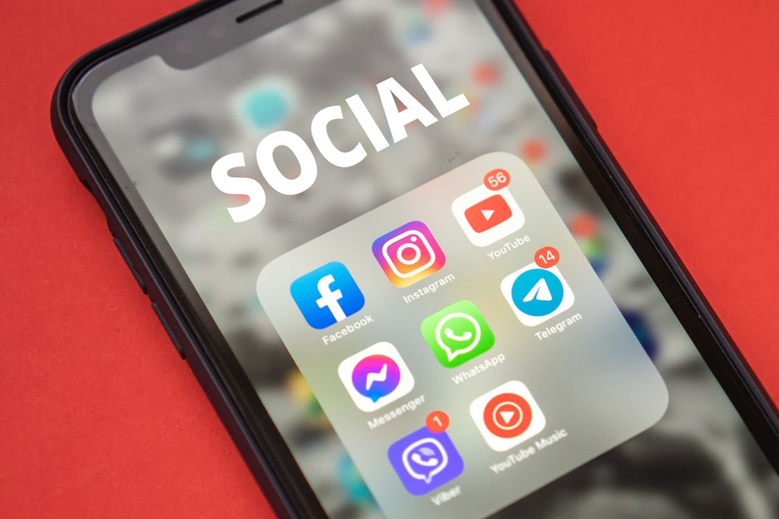 Digital community engagement on a smartphone screen